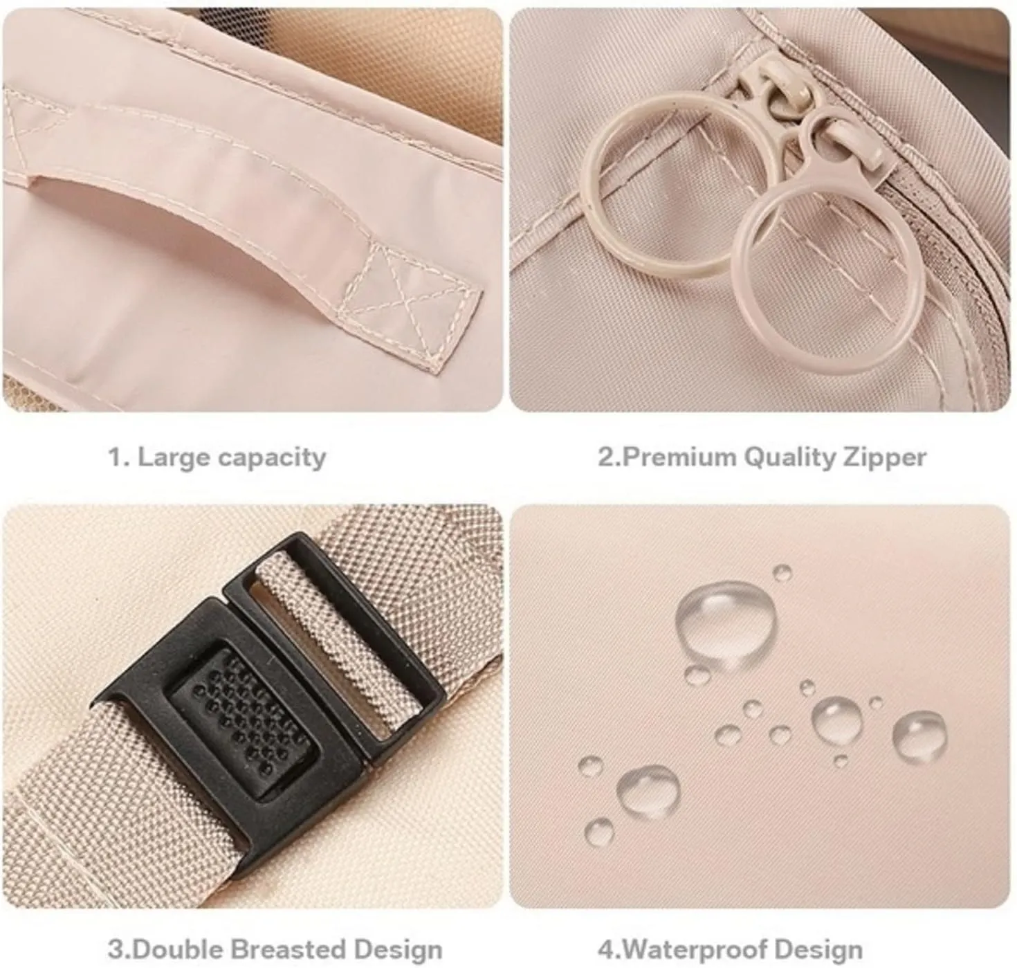8Pcs Packing Cubes for Travel,Travel Cubes Set Foldable Suitcase Organizer Lightweight Luggage Storage Bags (Pink)