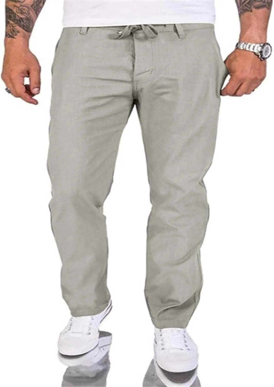 aihihe Mens Navy Casual Pants Pleated Work Pants for Men Men Straight fit Mens Slim fit Dress Pants Stretch Dress Pants