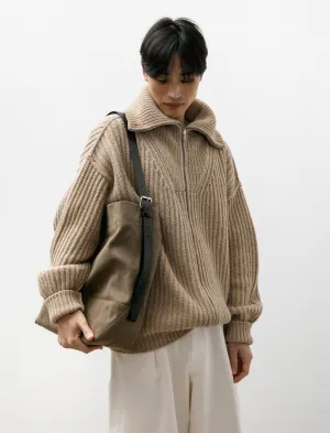 Belted Tote Bag Sisal