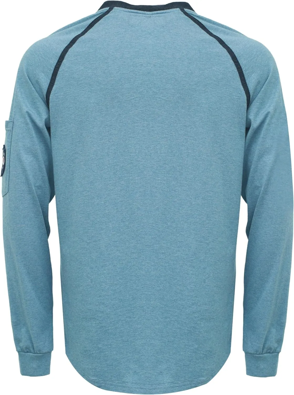 BOCOMAL FR Shirts 5.5oz Light Weight Henley and Short Sleeve Flame Resistant/Fire Retardant Clothing Shirt
