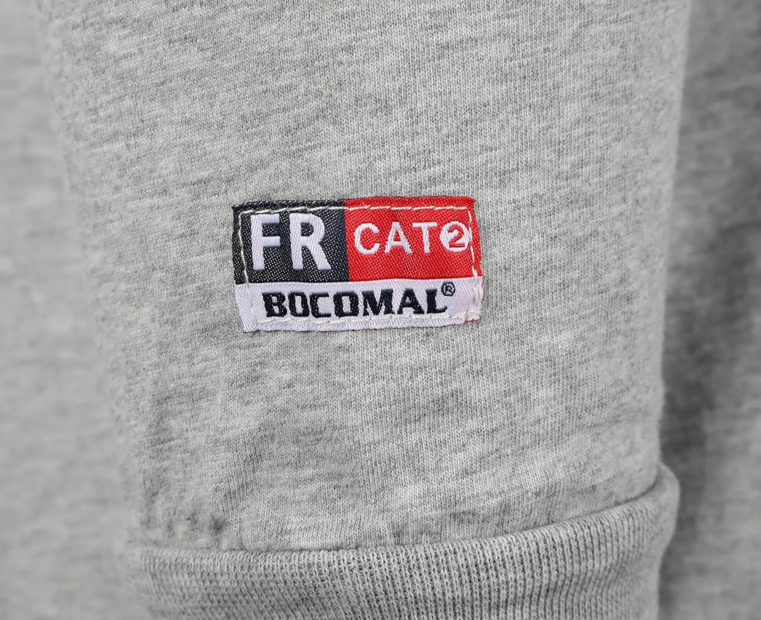 BOCOMAL FR Shirts for Men 5.5oz Lightweight Long Sleeve Work Henley Fire Resistant Shirt CAT2