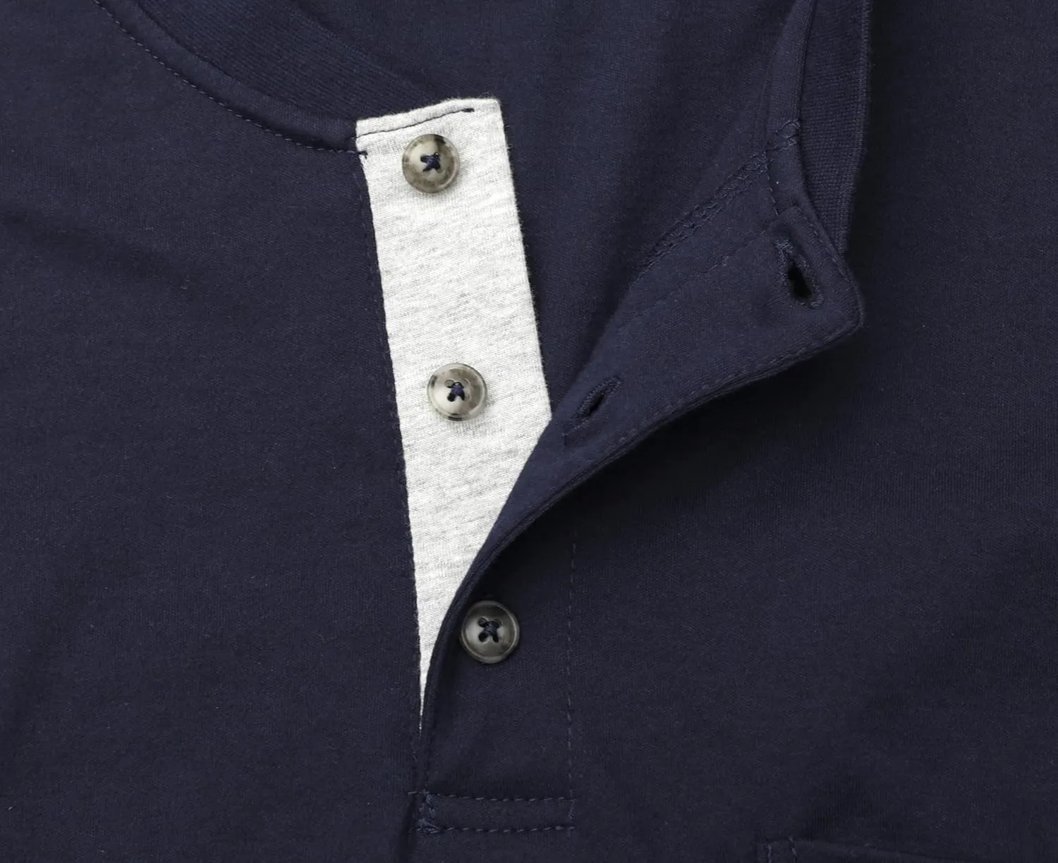 BOCOMAL FR Shirts for Men 5.5oz Lightweight Long Sleeve Work Henley Fire Resistant Shirt CAT2