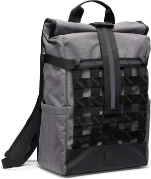 Chrome Industries Barrage 18L Castlerock Twill Roll-Top Backpack  Water Resistant Bag for Work, School, Travel  Features Cargo Net & Laptop Pocket