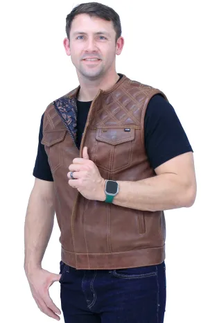 Cognac Club Cut with Easy Access with Quilt Shoulders #VMA6030QZN