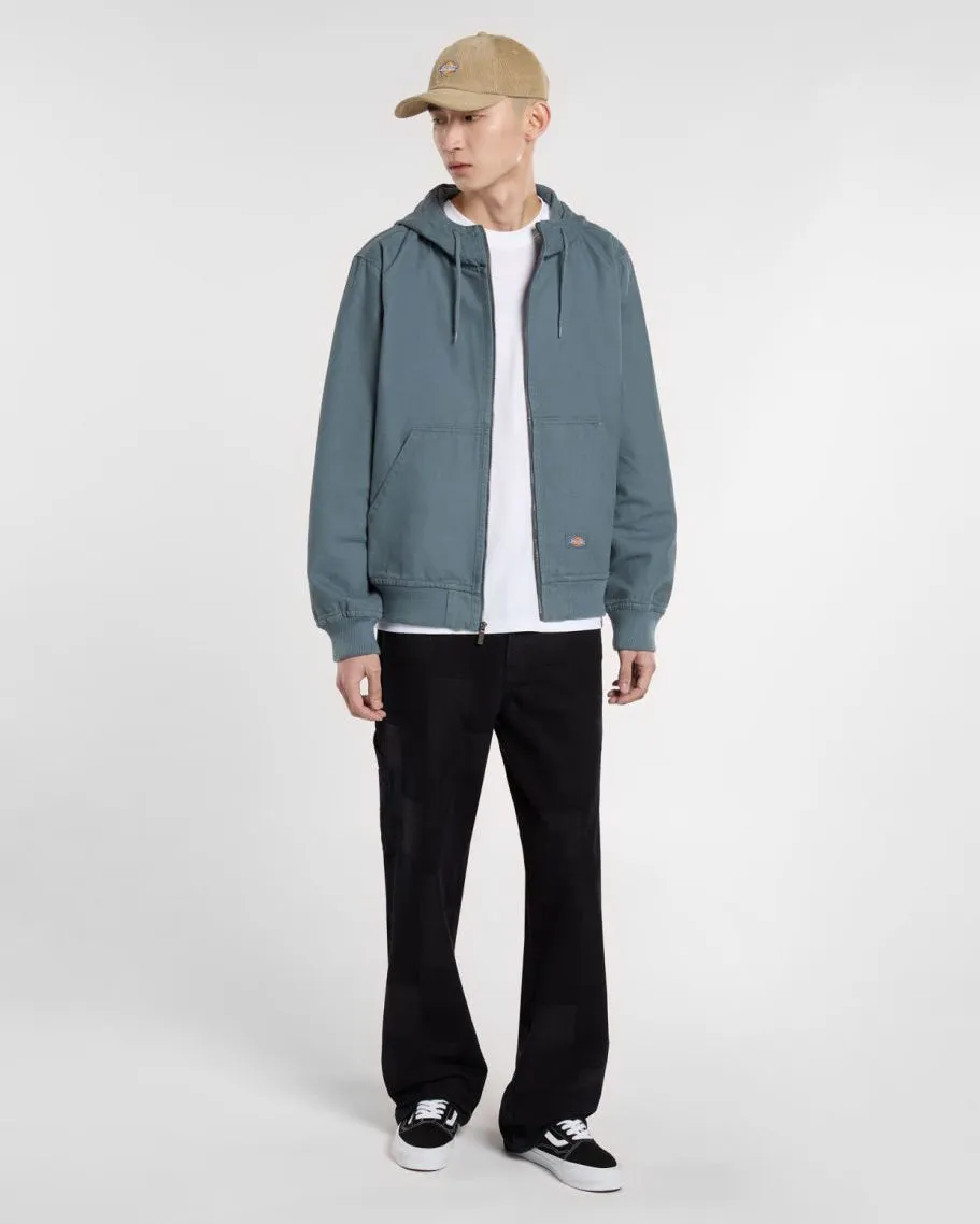 Dickies Unlined Duck Canvas Hooded Jacket - Stormy Weather