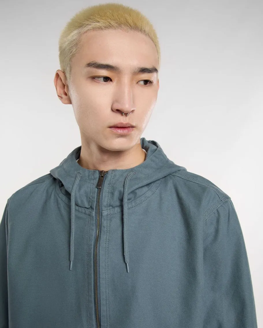 Dickies Unlined Duck Canvas Hooded Jacket - Stormy Weather