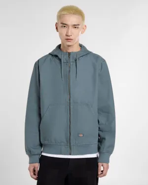 Dickies Unlined Duck Canvas Hooded Jacket - Stormy Weather