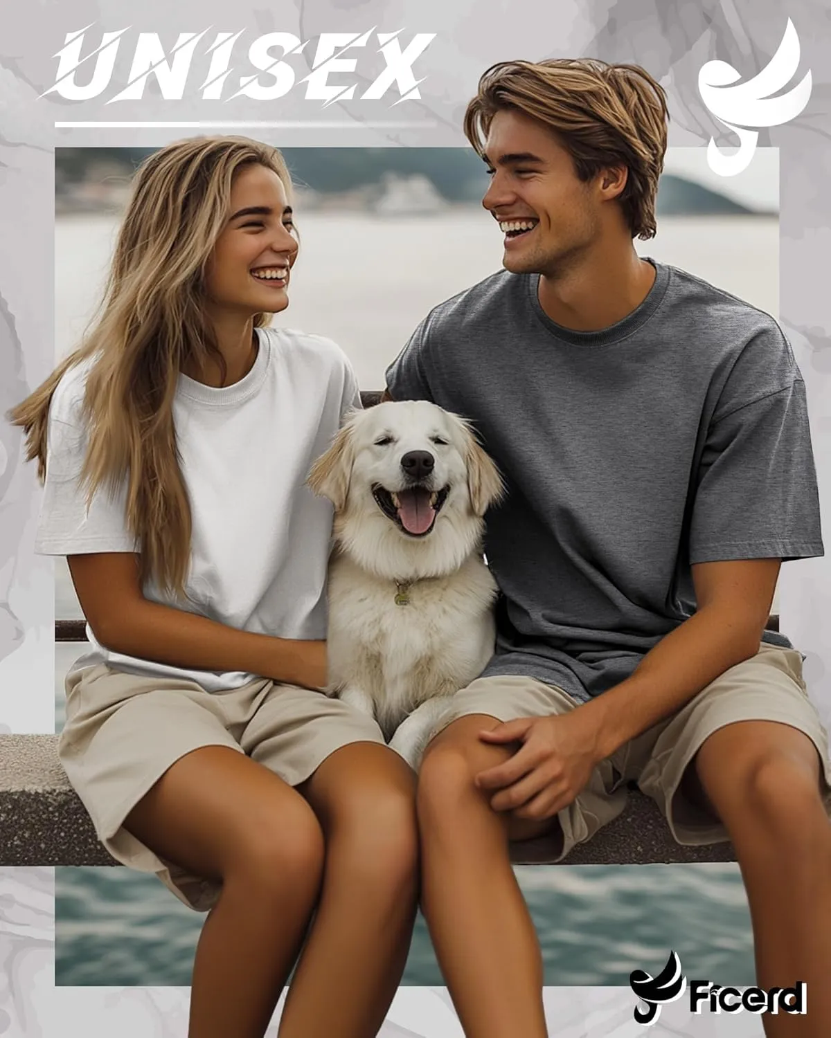 Ficerd 8 Pack Men's Big and Tall Shirts Short Sleeve Cotton Tee Summer Crew Neck Top Multipack