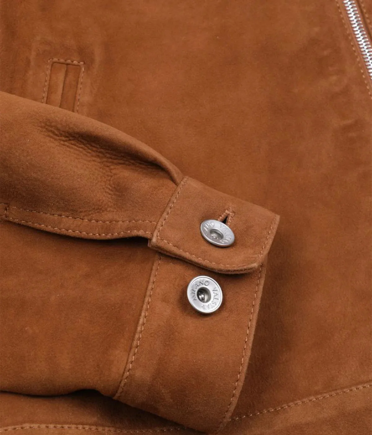 *FINAL SALE* Zipped Trucker Jacket in Sandal