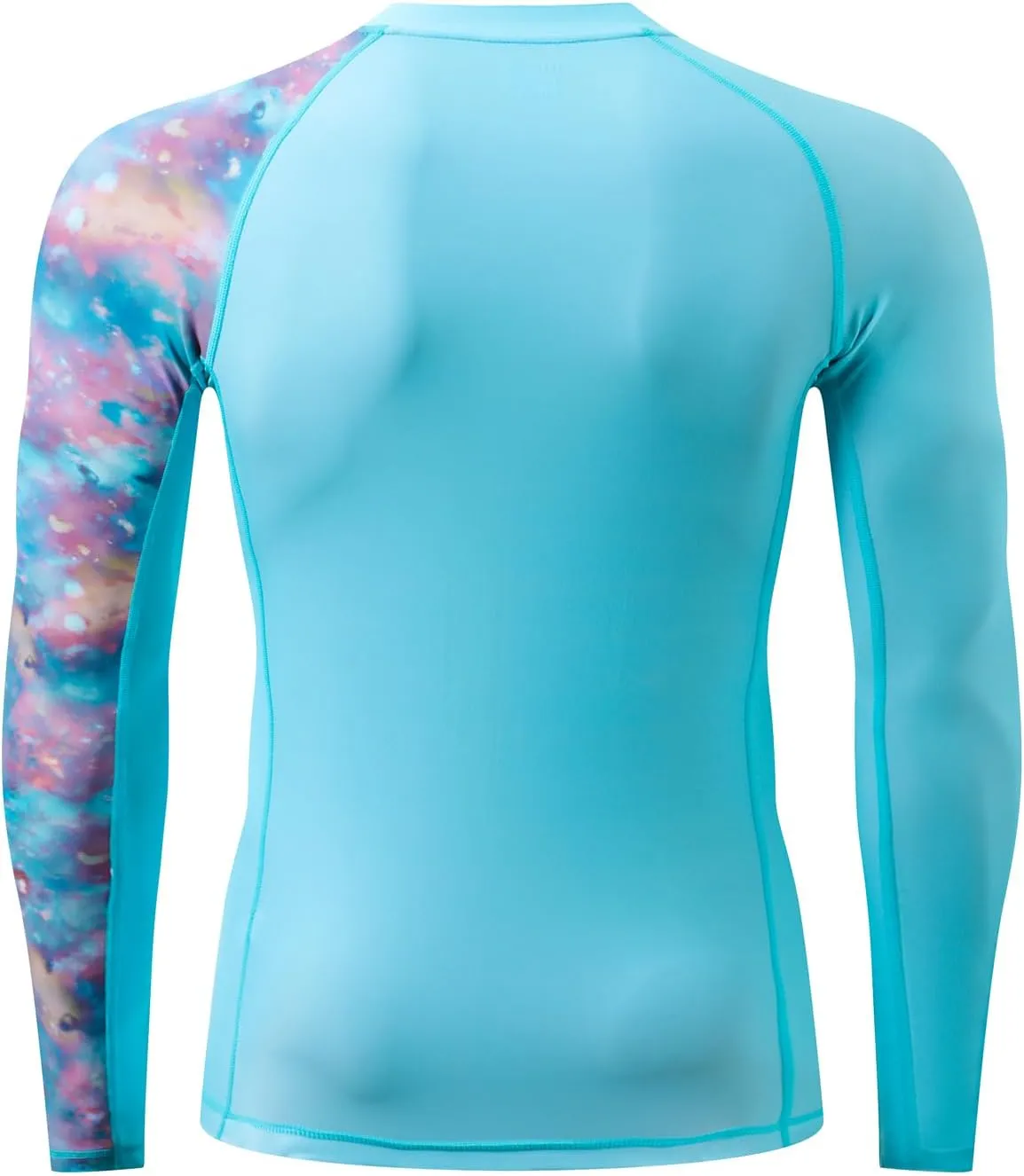 HUGE SPORTS Men's Rash Guard Long Sleeves UPF 50  UV Sun Protection Quick Drying Splice Compression Swim Shirts