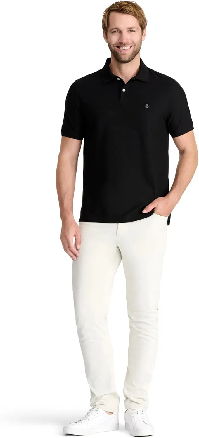 IZOD Men's Advantage Performance Short Sleeve Polo Shirt
