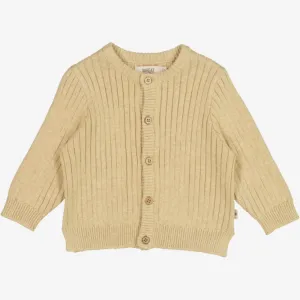 Knit Cardigan Eke | Baby - seeds melange