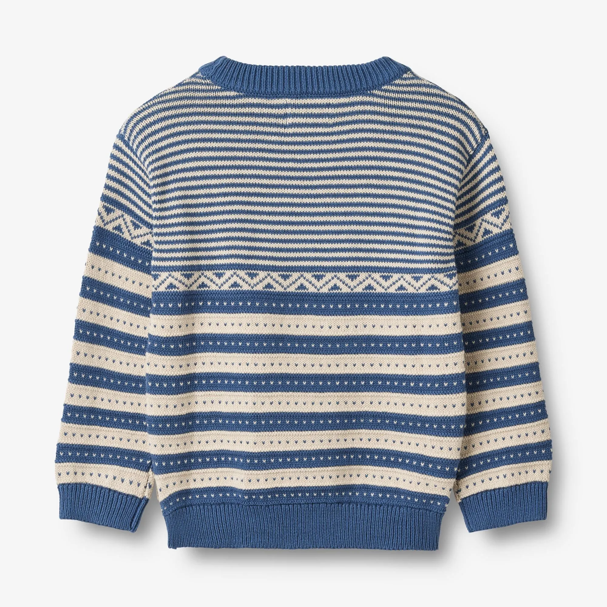 Knit Pullover Jan - deep ocean