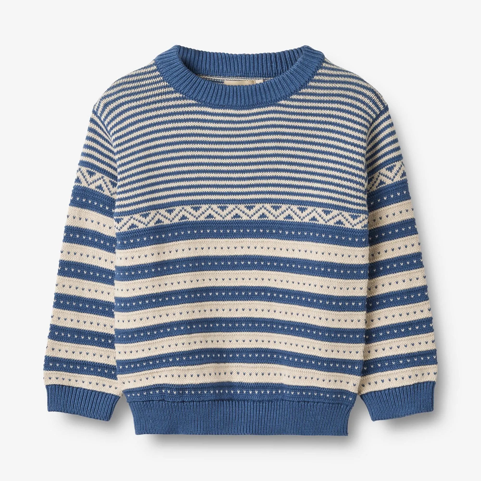 Knit Pullover Jan - deep ocean