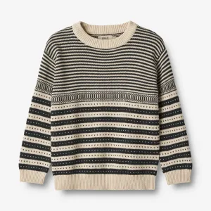 Knit Pullover Jan - navy