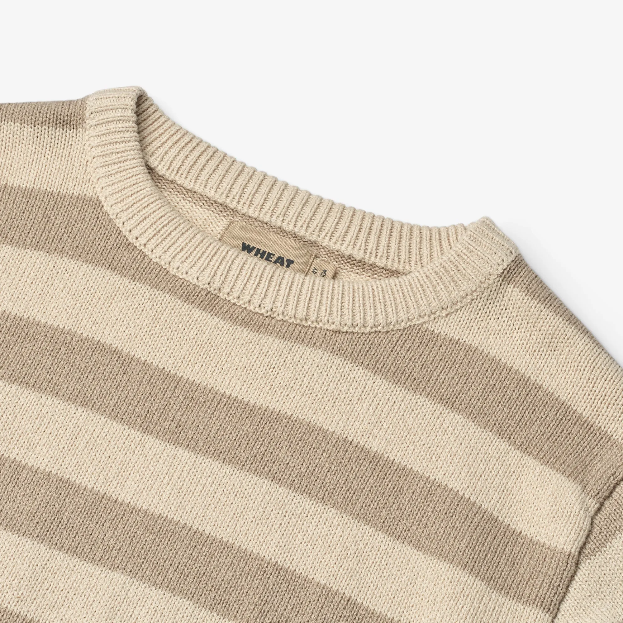 Knit Pullover Morgan - beige stripe