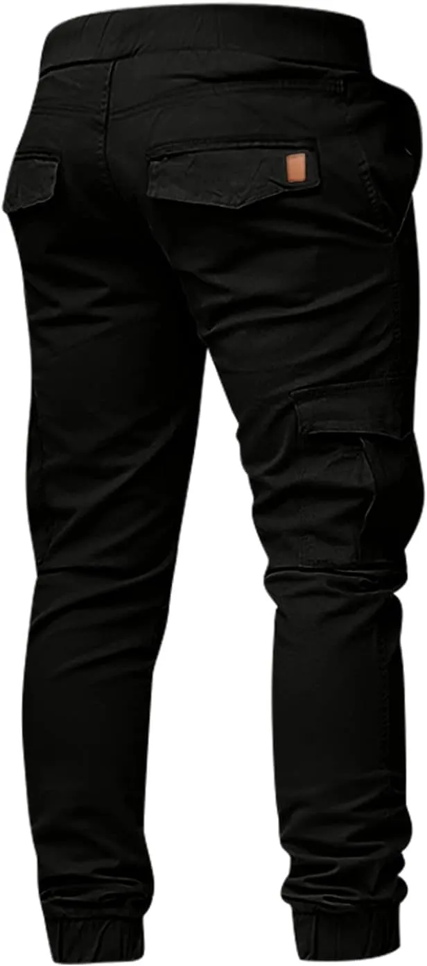 Men's Sports Casual Jogging Trousers Lightweight Hiking Work Pants Outdoor Pant