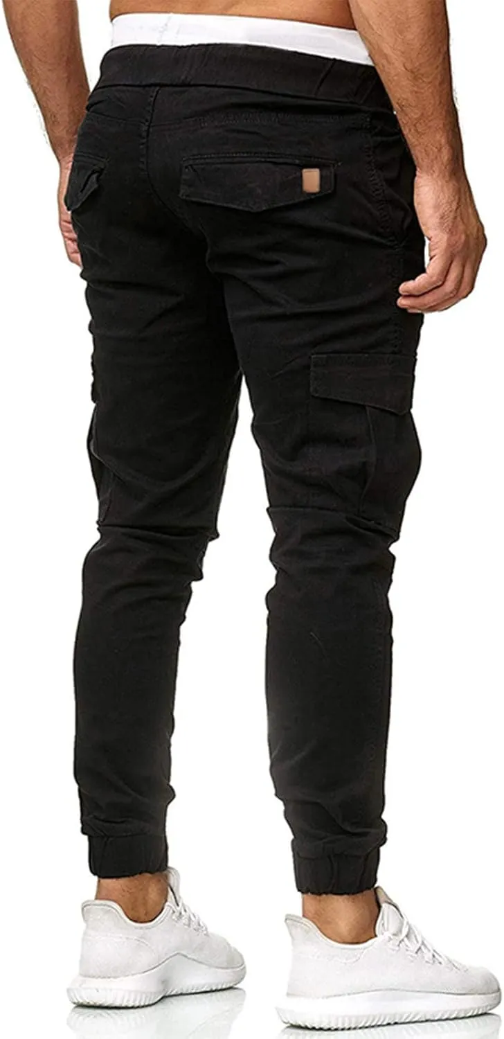 Men's Sports Casual Jogging Trousers Lightweight Hiking Work Pants Outdoor Pant