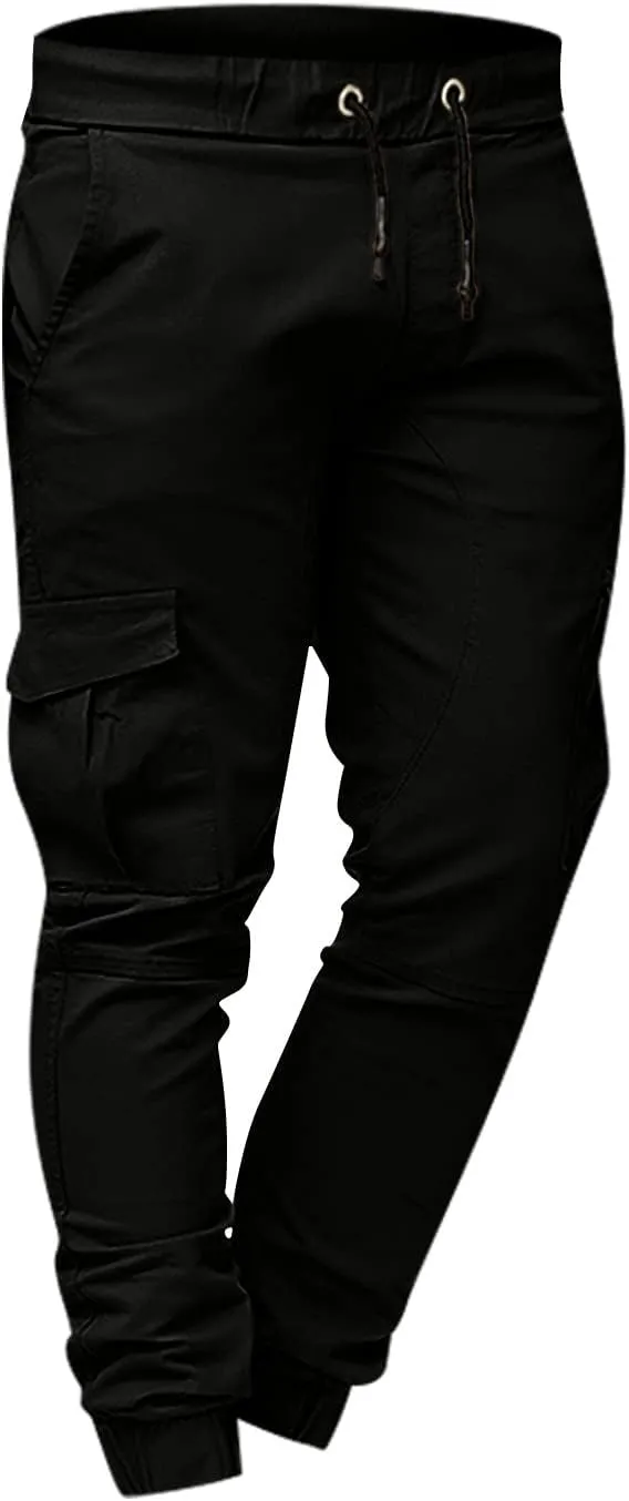 Men's Sports Casual Jogging Trousers Lightweight Hiking Work Pants Outdoor Pant