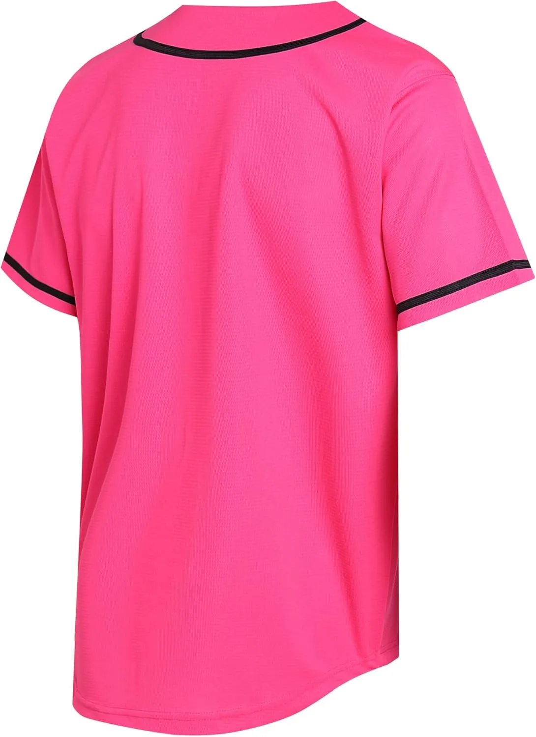 Pullonsy Blank Baseball Jersey for Men Women Full Button Up Short Sleeves Shirts Hip Hop Hipster Sports Uniforms