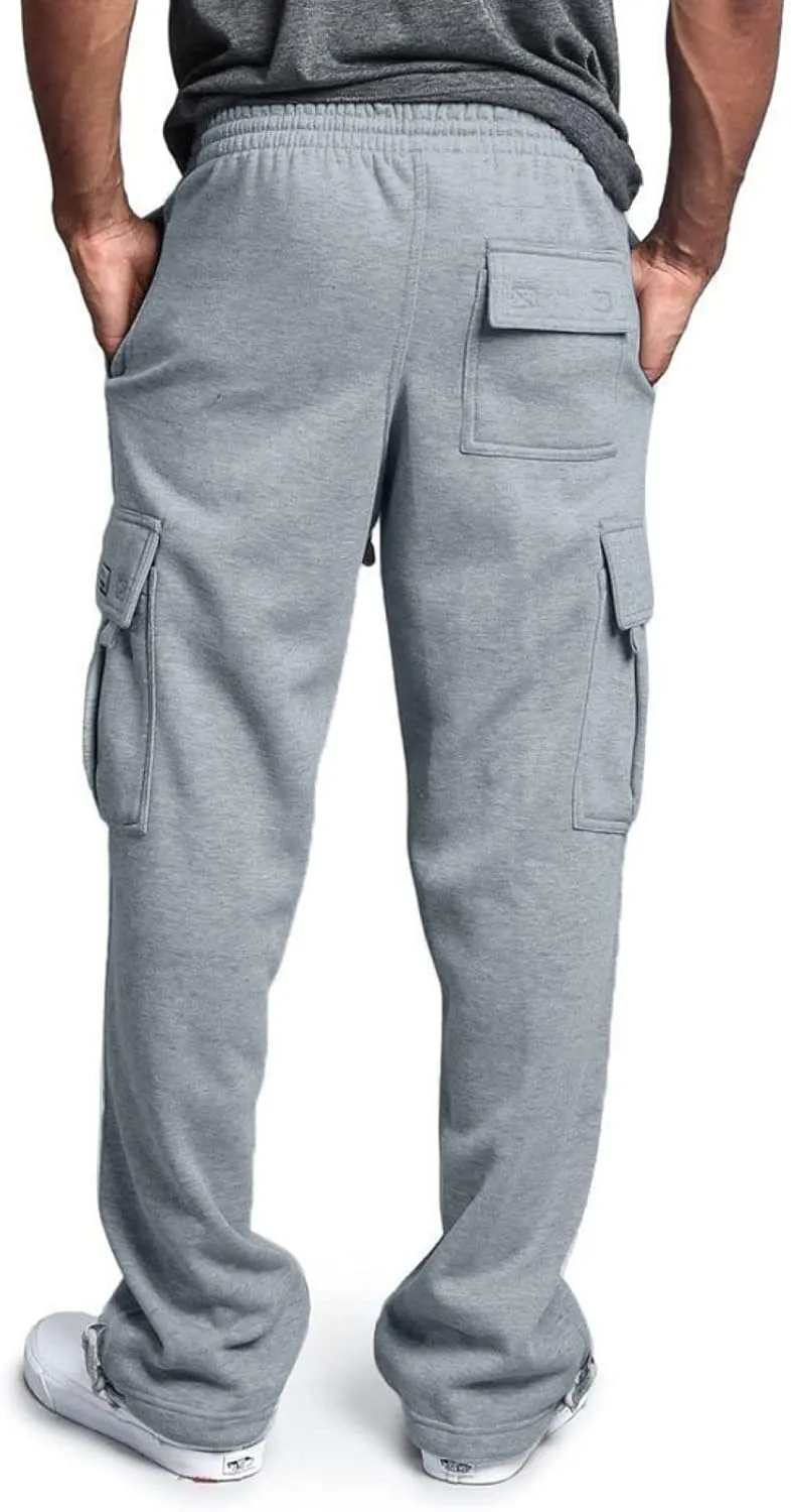 sdbrld Cargo Pants For Men Men's Lightweight Outdoor Joggers Fashion Hiking Classic Pants Overalls Trousers with Pockets