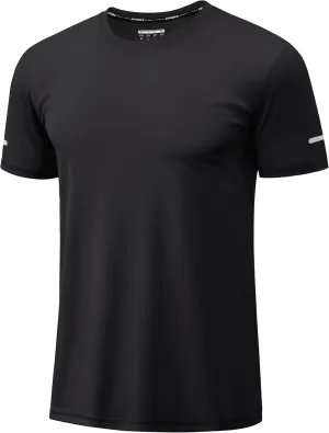 TACVASEN Men's Short Sleeve Swim Top UPF 50  Sun Protection T-Shirt Crew Neck Moisture Wicking Gym Shirts