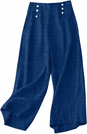 TARIENDY Lightweight Summer Pants Women Women's Elastic Drawstring Trousers Summer high Waist Outfits Workout Casual Pants