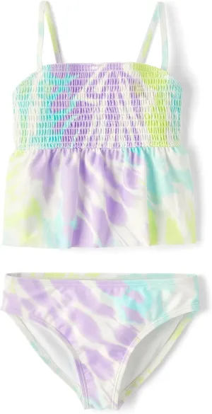 The Children's Place Girls' 2-Piece Tankini Swimsuit