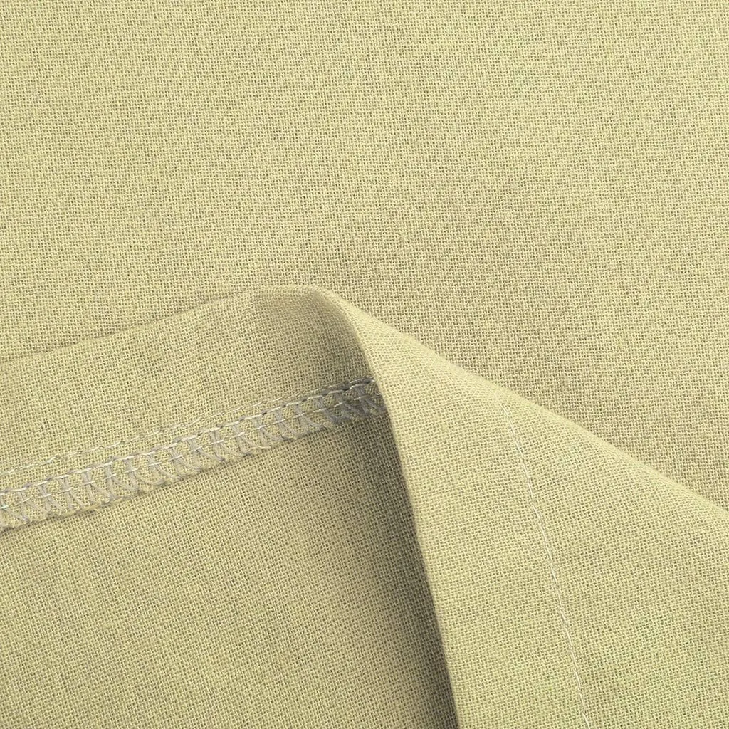 Womens Cotton Linen Palazzo Pants Summer Lightweight Drawstring Elastic Waist Casual Wide Leg Trousers with Pockets