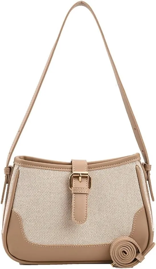 Women's Vegan Leather Purses Trendy Crossbody Purse Vintage Shoulder Handbags Clutch Underarm Tote Designer Bags