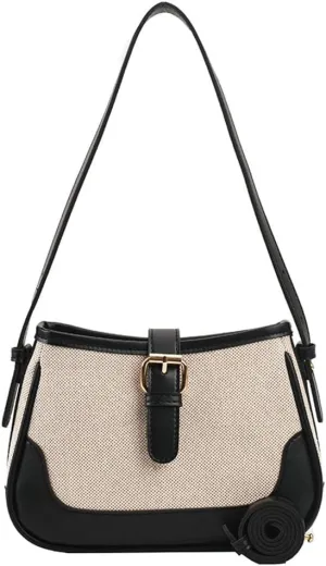 Women's Vegan Leather Purses Trendy Crossbody Purse Vintage Shoulder Handbags Clutch Underarm Tote Designer Bags