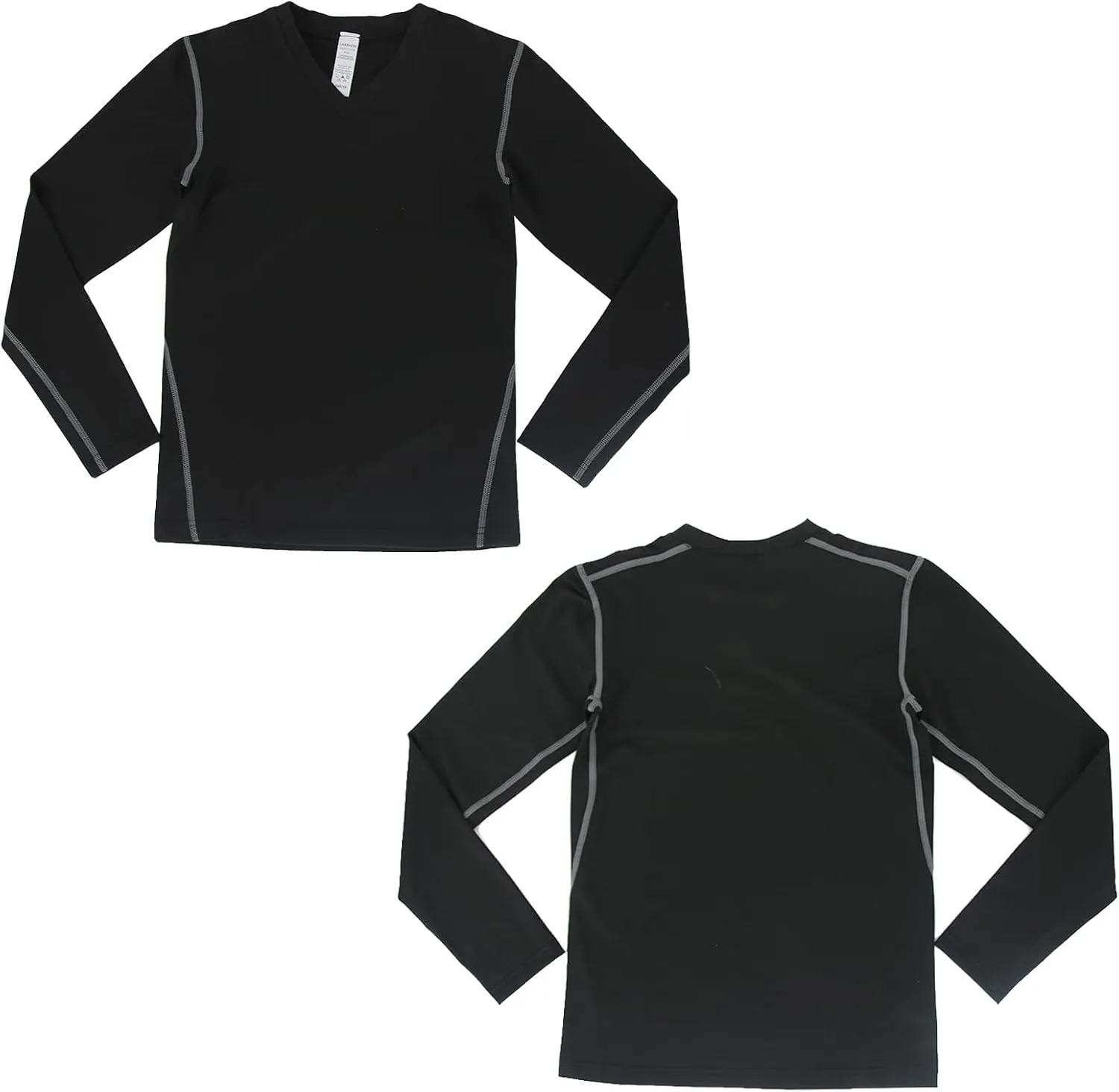 Youth Boys Compression Shirt Long Sleeve Athletic Football Undershirt Baseball Sun Shirts Quick Dry Sports Baselayer